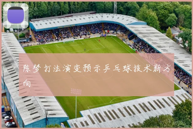 陈梦打法演变预示乒乓球技术新方向